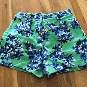 J Crew Floral Shorts